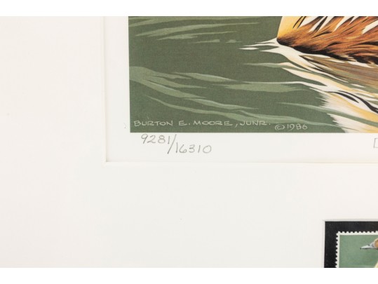 Bird-Themed Stamps With Signed Lithos. P Scholer, K Michaelsen, B Moore Jr, W Morris