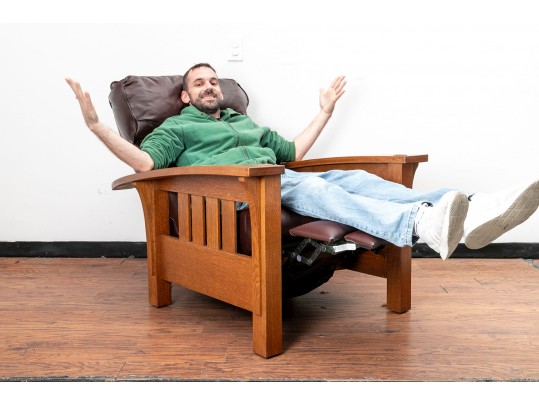 Stickley Morris Mission Recliner