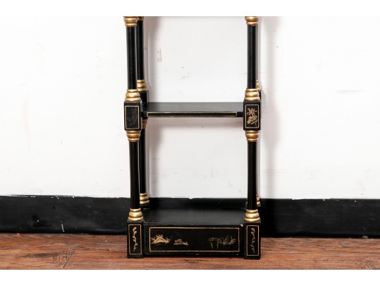 Vintage Chinoiserie Pagoda Shelf