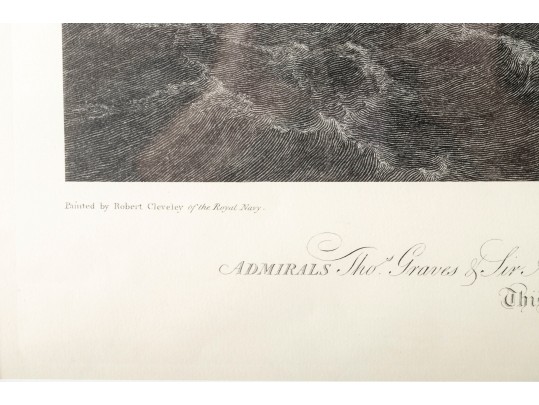 B.T. Pouncy Large Engraving Of Robert Cleveley 