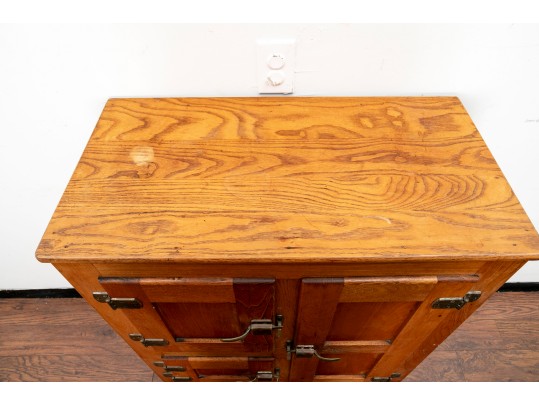 Traditional Oak Icebox