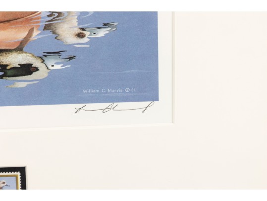 Bird-Themed Stamps With Signed Lithos. P Scholer, K Michaelsen, B Moore Jr, W Morris