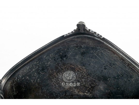 Painted Blue Glass Cruet Sets