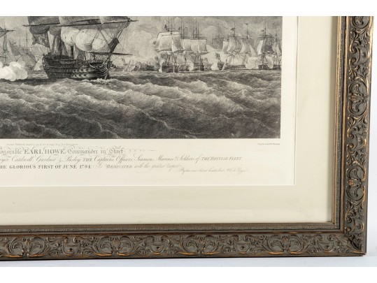 B.T. Pouncy Large Engraving Of Robert Cleveley 