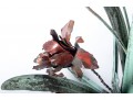 Large Botanical Metal Sculpture
