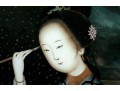 Chinese Reverse Paintings On Glass, Beautiful Women