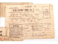 American WWII War Ration Books