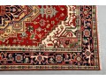 Serapi Wool Rug In Red, Black, And Yellow (8'0