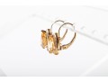 14k Yellow Gold Citrine Drop Earrings
