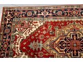 Serapi Wool Rug In Red, Black, And Yellow (8'0
