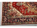 Serapi Wool Rug In Red, Black, And Yellow (8'0
