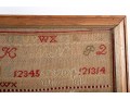 Harriett Louisa Butterfield 19th Century Sampler Embroidery