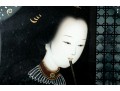 Chinese Reverse Paintings On Glass, Beautiful Women