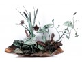 Large Botanical Metal Sculpture