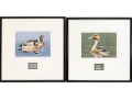 Bird-Themed Stamps With Signed Lithos. P Scholer, K Michaelsen, B Moore Jr, W Morris