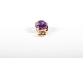 14k Yellow Gold Berry-Purple Ruby Pendant