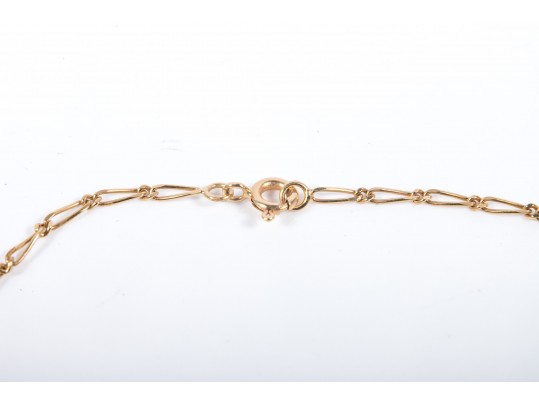 18k Yellow Gold And Emerald Bracelet