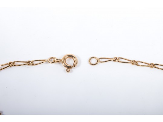 18k Yellow Gold And Emerald Bracelet