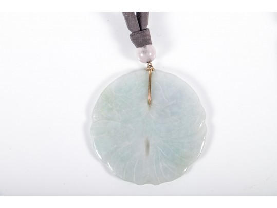 Trio Of Asian Carved Stone Necklaces