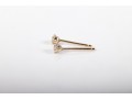 Dainty 14k Yellow Gold CZ Studs