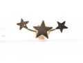 14k Yellow Gold Star Motif Stud Earrings