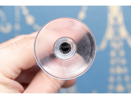 Cristal St. Louis Grand Lieu Multi Colored Stemware 