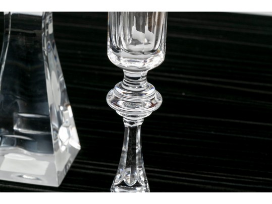 Two Pairs Of Waterford Crystal Candlesticks