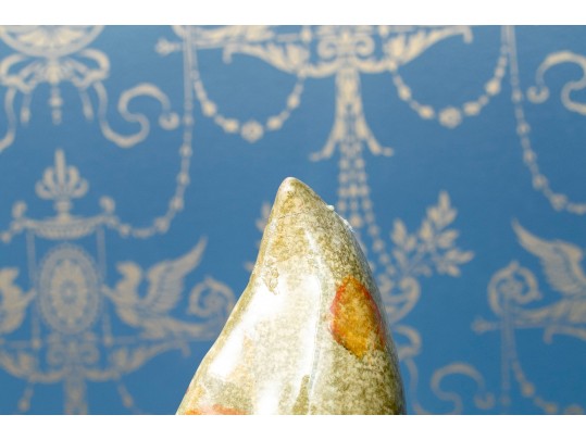 Hand-painted Ceramic Serving Items, Made In Italy Along With One Lesley Ray Plate