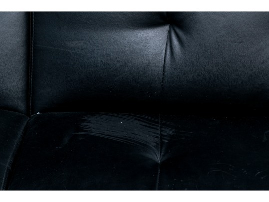 Contemporary Black Tuft Daybed 