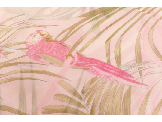 Salvatore Ferragamo And Ralph Lauren Silk And Cotton Scarves