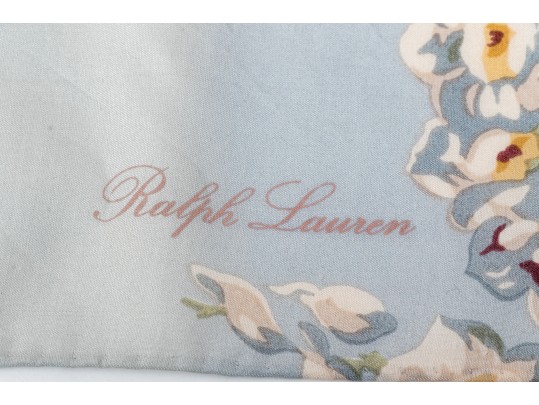 Salvatore Ferragamo And Ralph Lauren Silk And Cotton Scarves