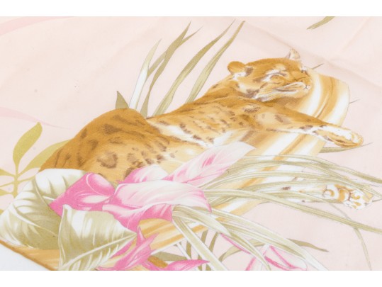 Salvatore Ferragamo And Ralph Lauren Silk And Cotton Scarves