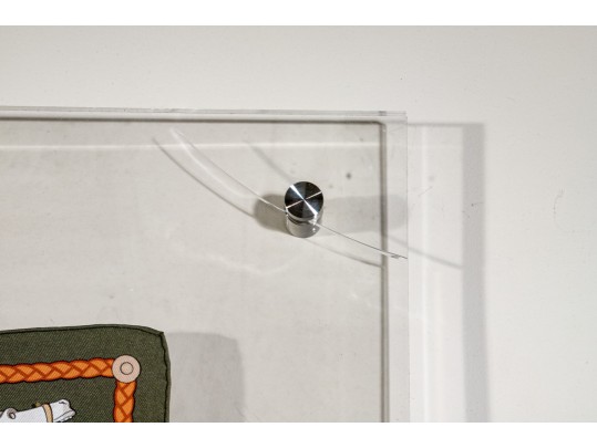 French, Hermes Silk Scarf, 