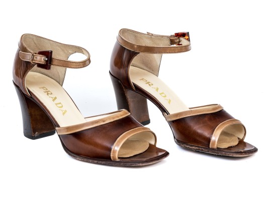 Vintage Prada D'orsay Pumps, Size 38