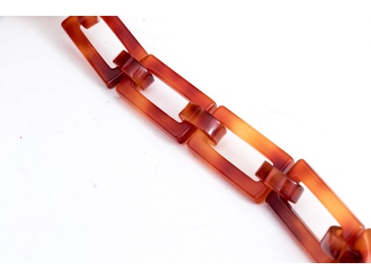 Revillon Tiger Stripe Pony Hair Convertible Clutch/shoulder Bag