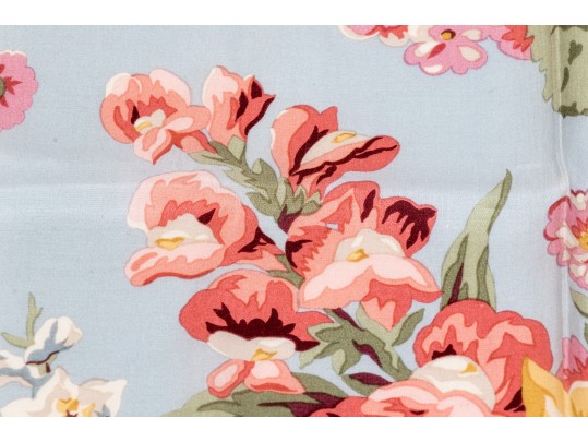 Salvatore Ferragamo And Ralph Lauren Silk And Cotton Scarves