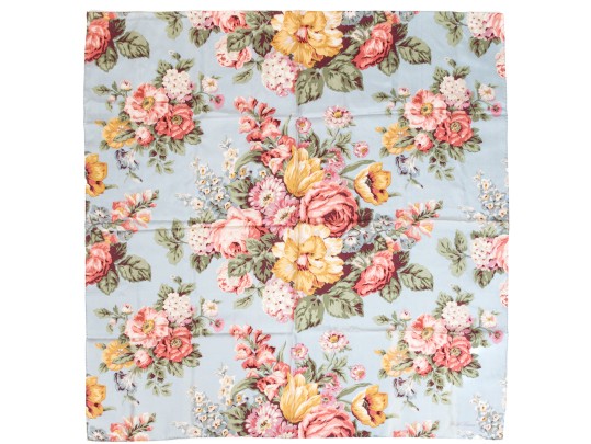 Salvatore Ferragamo And Ralph Lauren Silk And Cotton Scarves