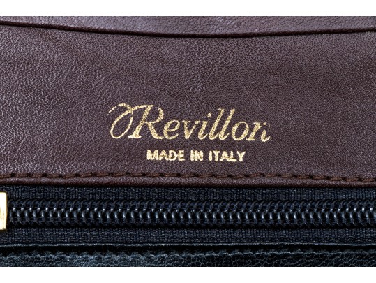 Revillon Tiger Stripe Pony Hair Convertible Clutch/shoulder Bag