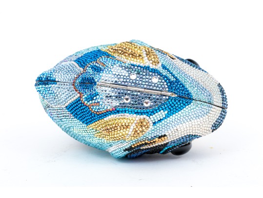 Judith Leiber Fish Form Minaudiere Clutch 