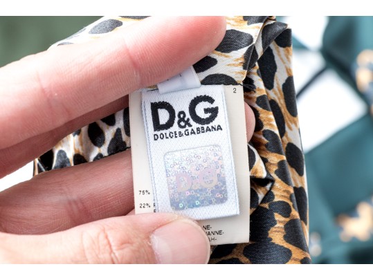 Dolce & Gabbana Coat And Dress With GF Ferre Dress, Sizes 46 And 32/46