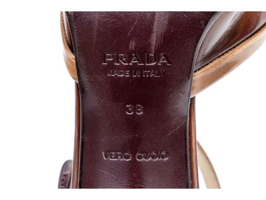 Vintage Prada D'orsay Pumps, Size 38