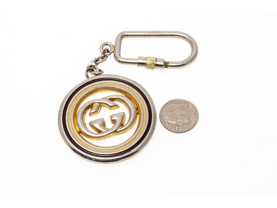 Gucci Striking Vintage Logo Key Chain