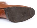 Gucci Wonderful Vintage Brown Leather Pull On Boots, Size 39