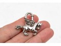 Vintage Hermes Pegasus Cadena Lock Bag Charm