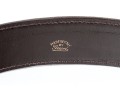 Vintage Gucci Brown Leather Belt With Logo Buckle