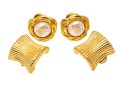 Givenchy Retro Pairs Of Costume Jewelry Clip-On Earrings