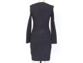 Alexander McQueen Black Bird Design Dress, Size XL