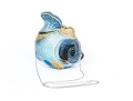 Judith Leiber Fish Form Minaudiere Clutch 