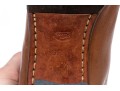 Gucci Wonderful Vintage Brown Leather Pull On Boots, Size 39