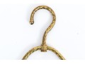 Vintage Collection Of Five Brass Hangers